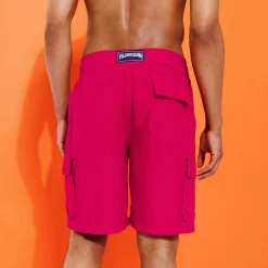 Vilebrequin Men Linen Bermuda Shorts Cargo Pockets*Men Pants