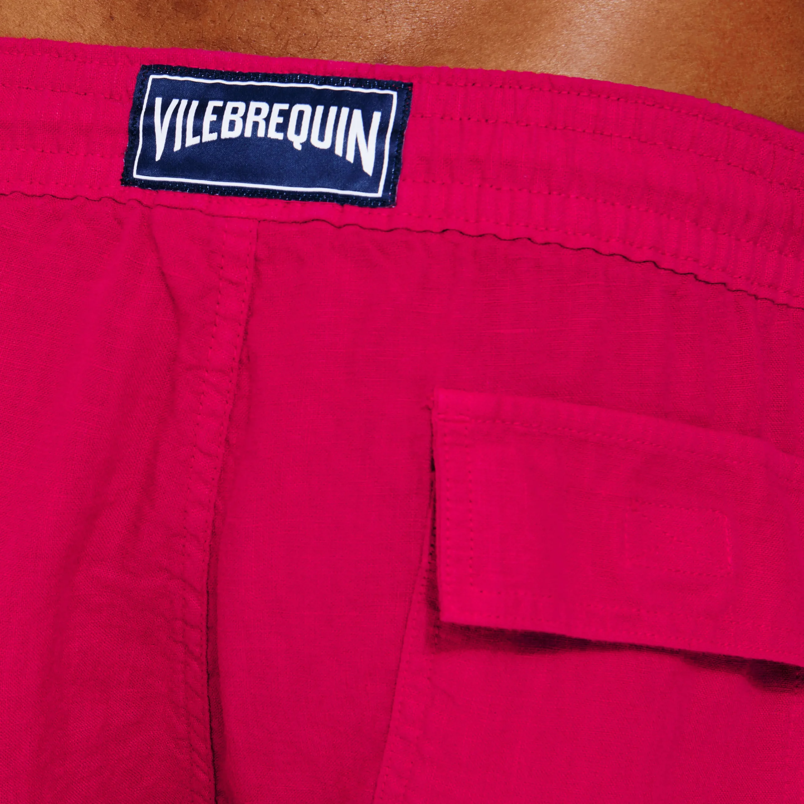 Vilebrequin Men Linen Bermuda Shorts Cargo Pockets*Men Pants