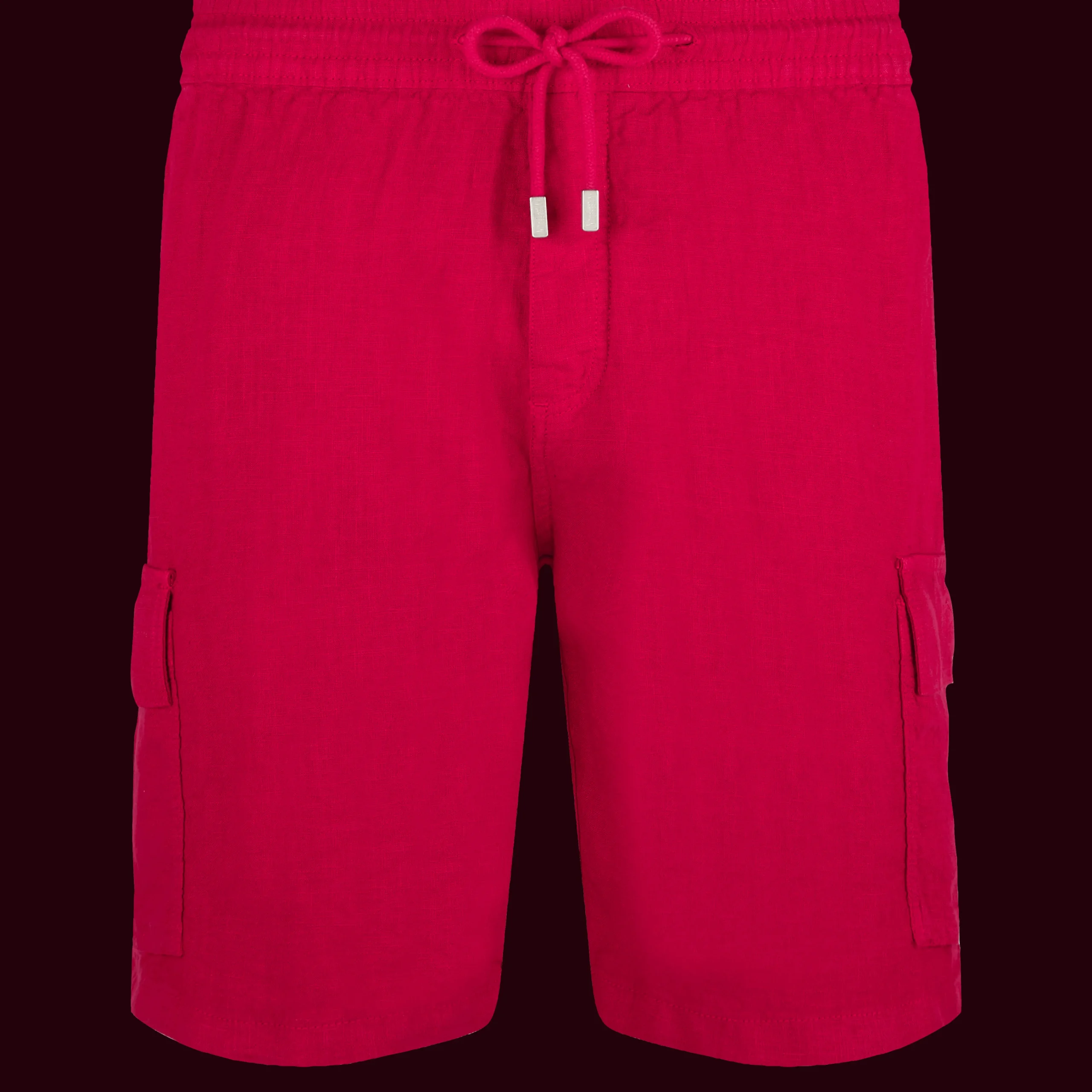 Vilebrequin Men Linen Bermuda Shorts Cargo Pockets*Men Pants