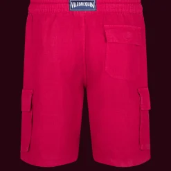 Vilebrequin Men Linen Bermuda Shorts Cargo Pockets*Men Pants