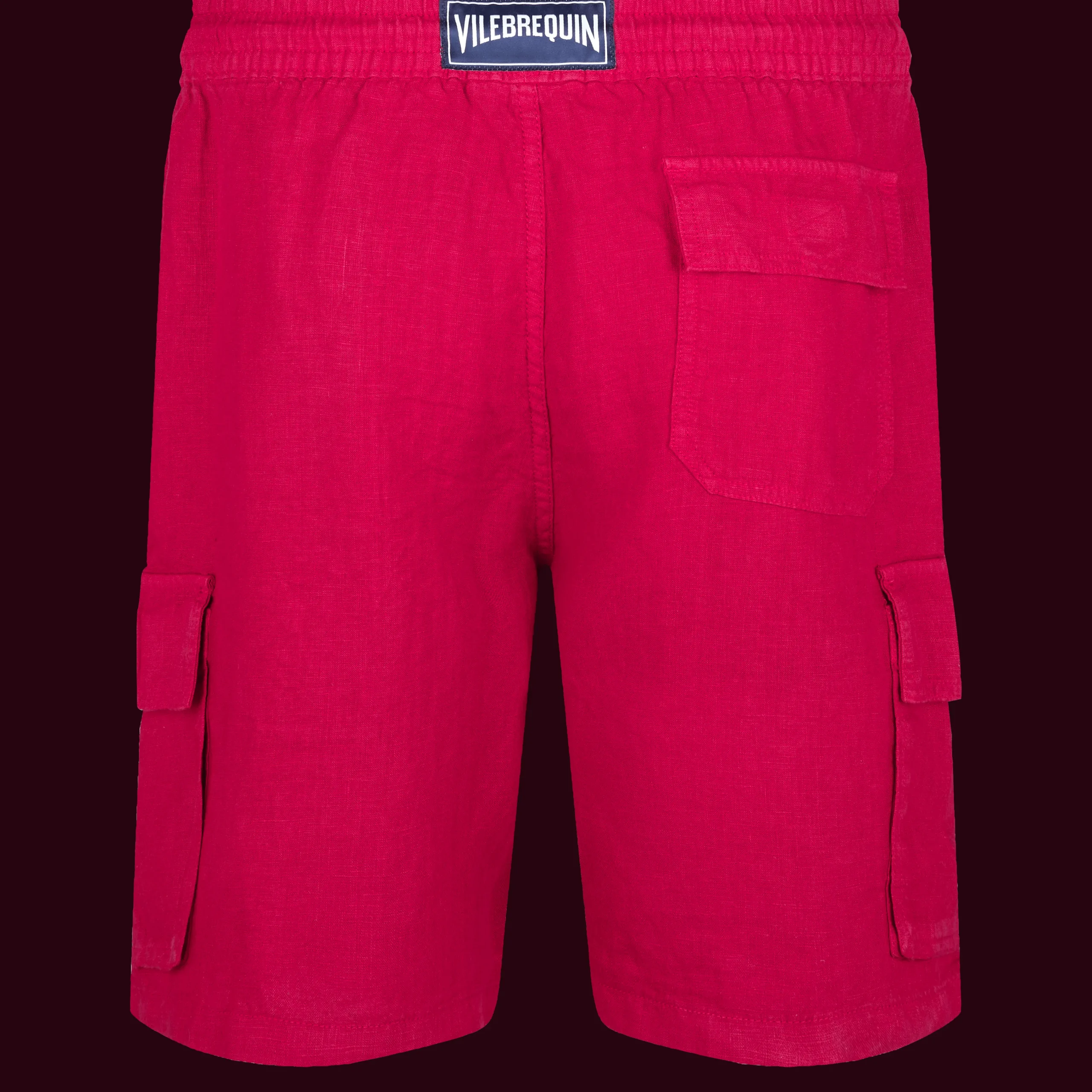 Vilebrequin Men Linen Bermuda Shorts Cargo Pockets*Men Pants