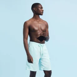 Vilebrequin Men Linen Bermuda Shorts Cargo Pockets*Men Bermuda Shorts