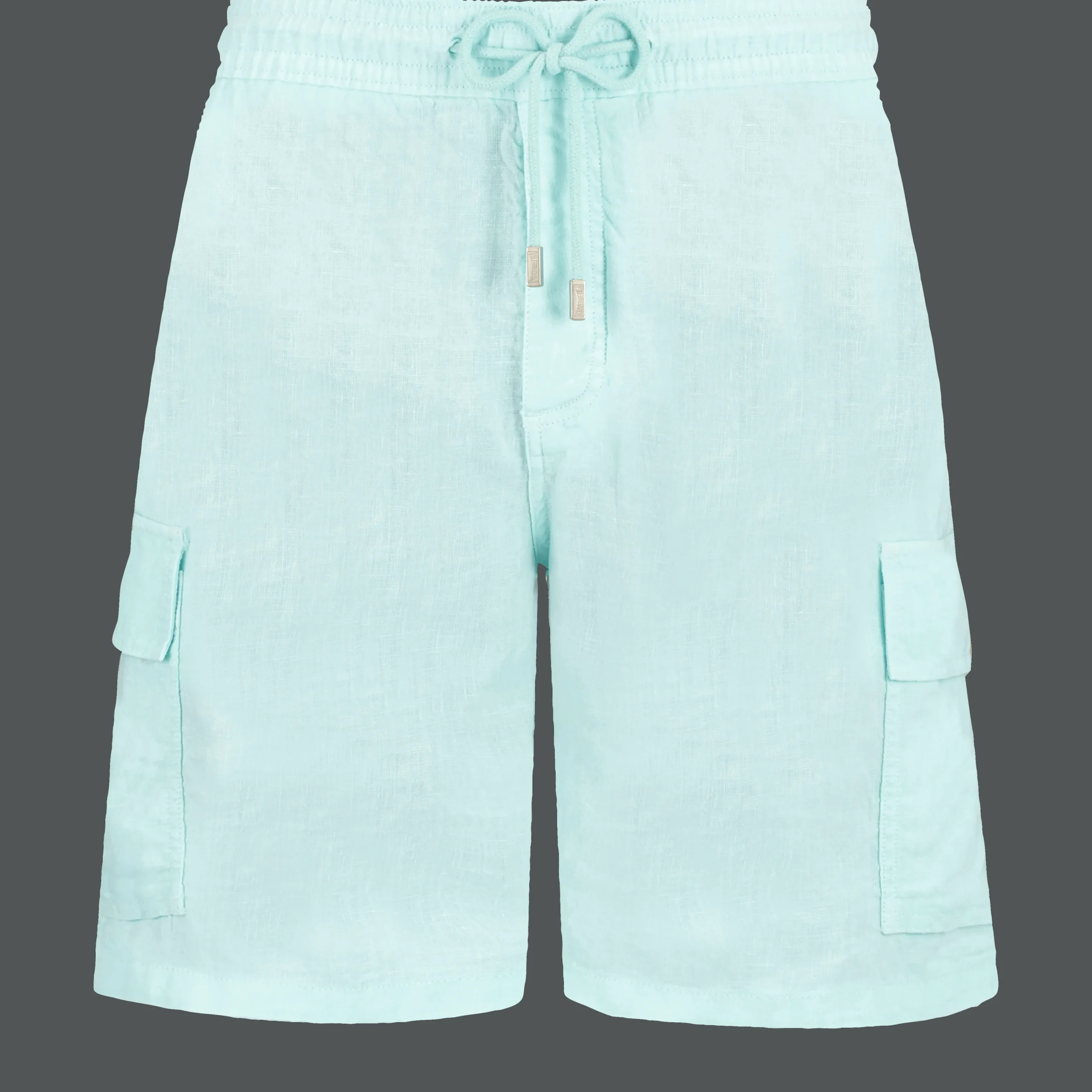 Vilebrequin Men Linen Bermuda Shorts Cargo Pockets*Men Bermuda Shorts
