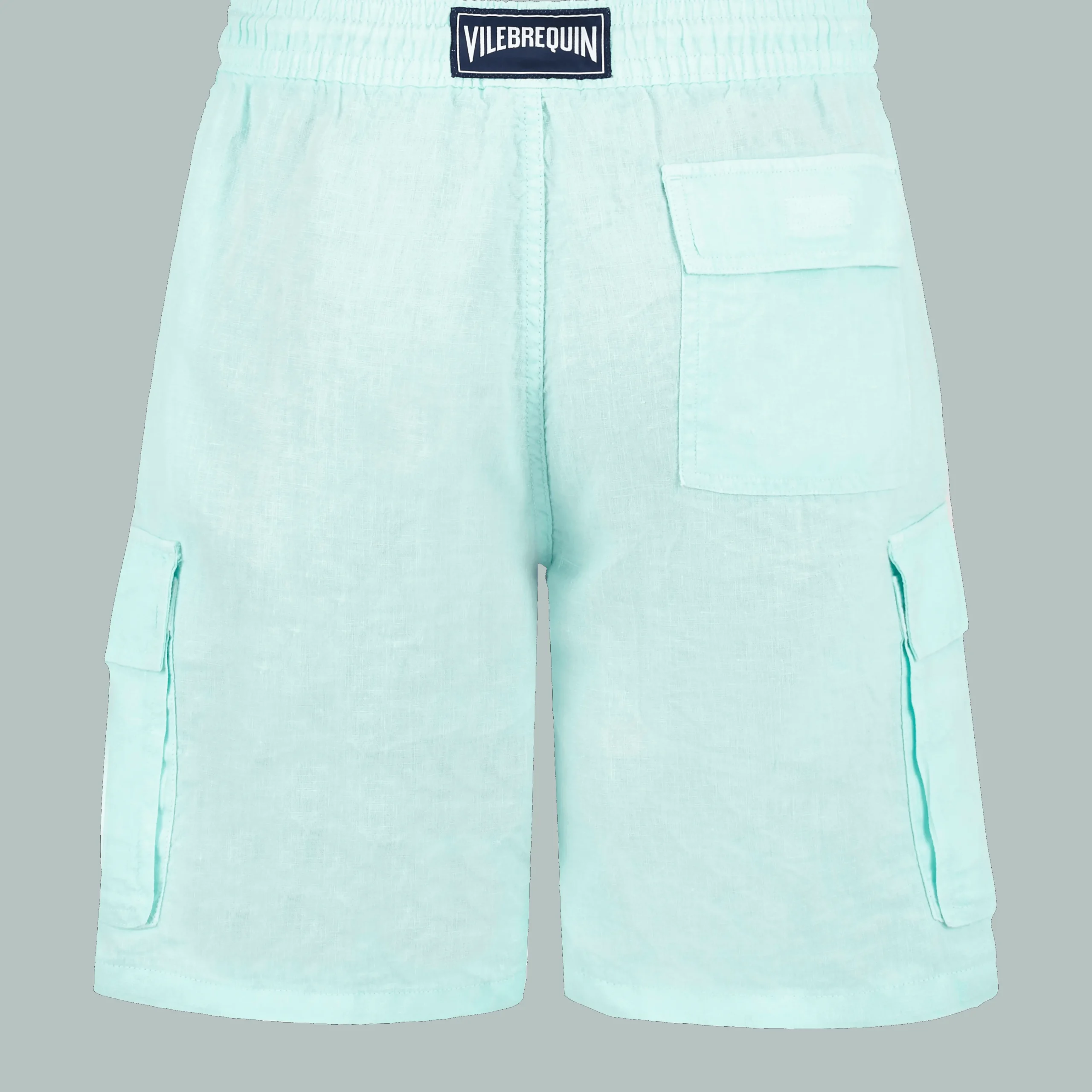 Vilebrequin Men Linen Bermuda Shorts Cargo Pockets*Men Bermuda Shorts
