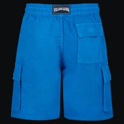 Vilebrequin Men Linen Bermuda Shorts Cargo Pockets*Men Bermuda Shorts