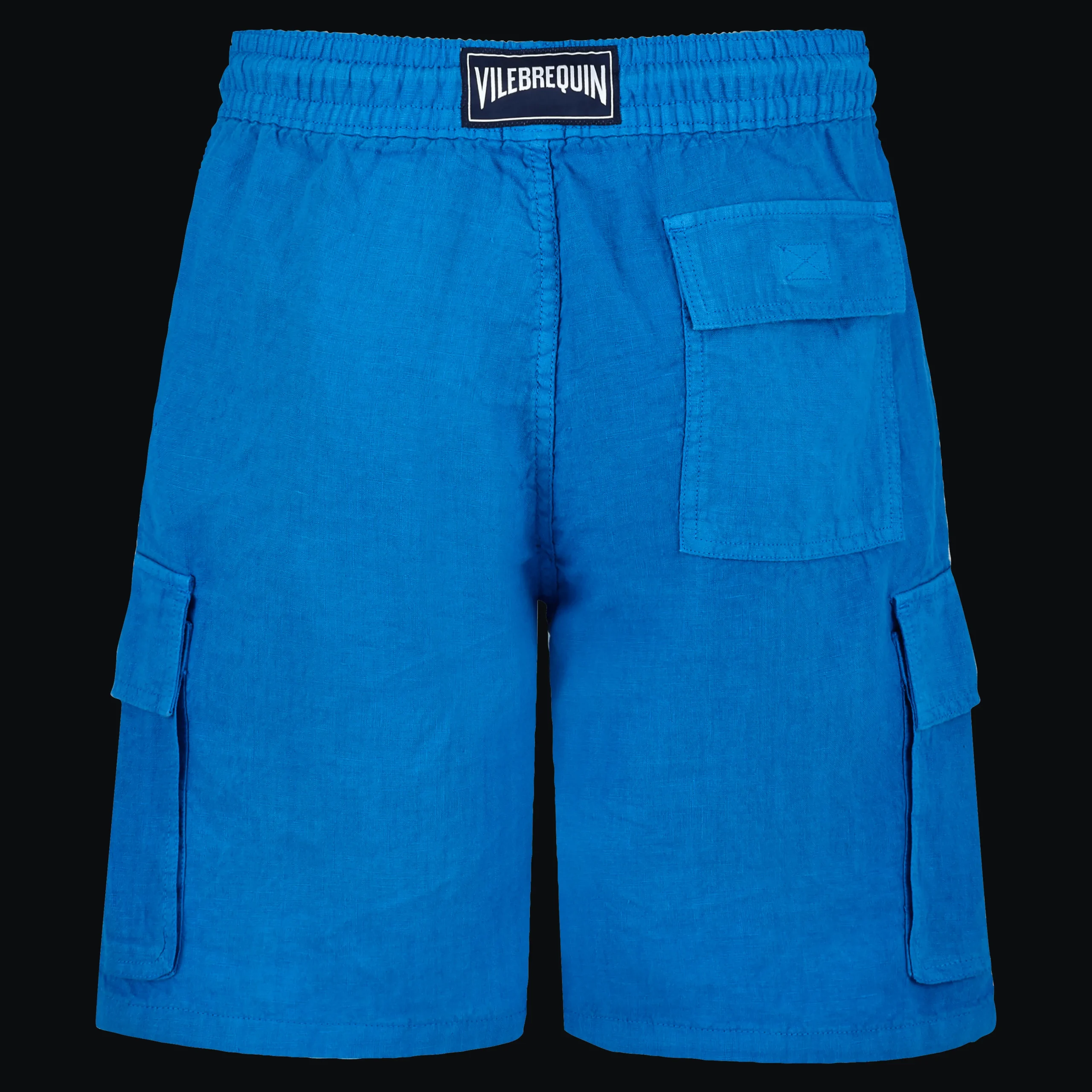 Vilebrequin Men Linen Bermuda Shorts Cargo Pockets*Men Bermuda Shorts