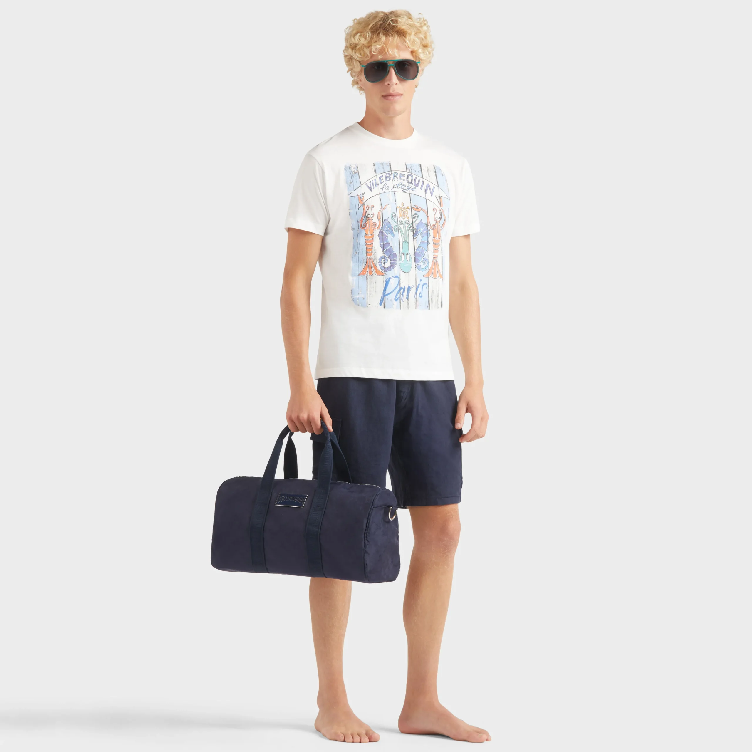 Vilebrequin Men Linen Bermuda Shorts Cargo Pockets*Men Bermuda Shorts