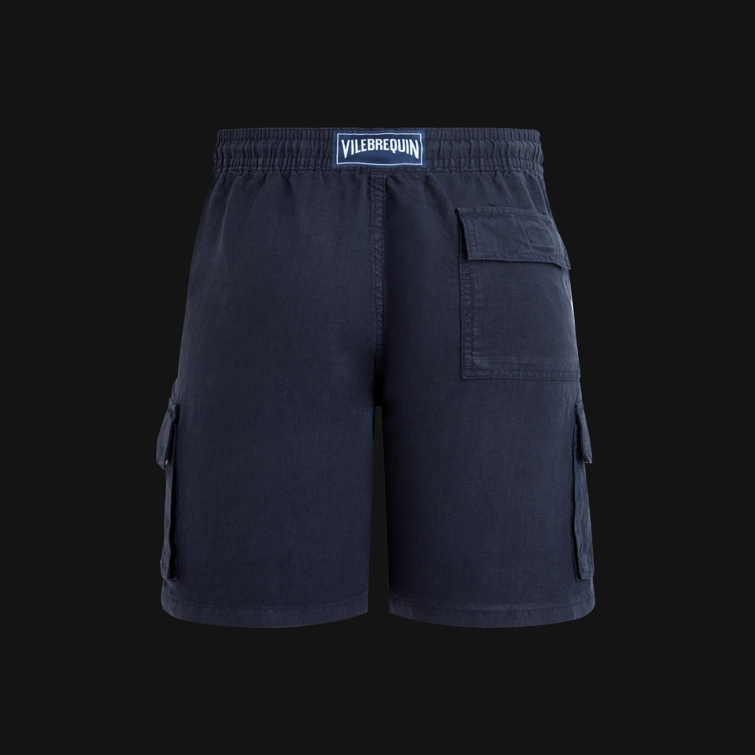 Vilebrequin Men Linen Bermuda Shorts Cargo Pockets*Men Bermuda Shorts