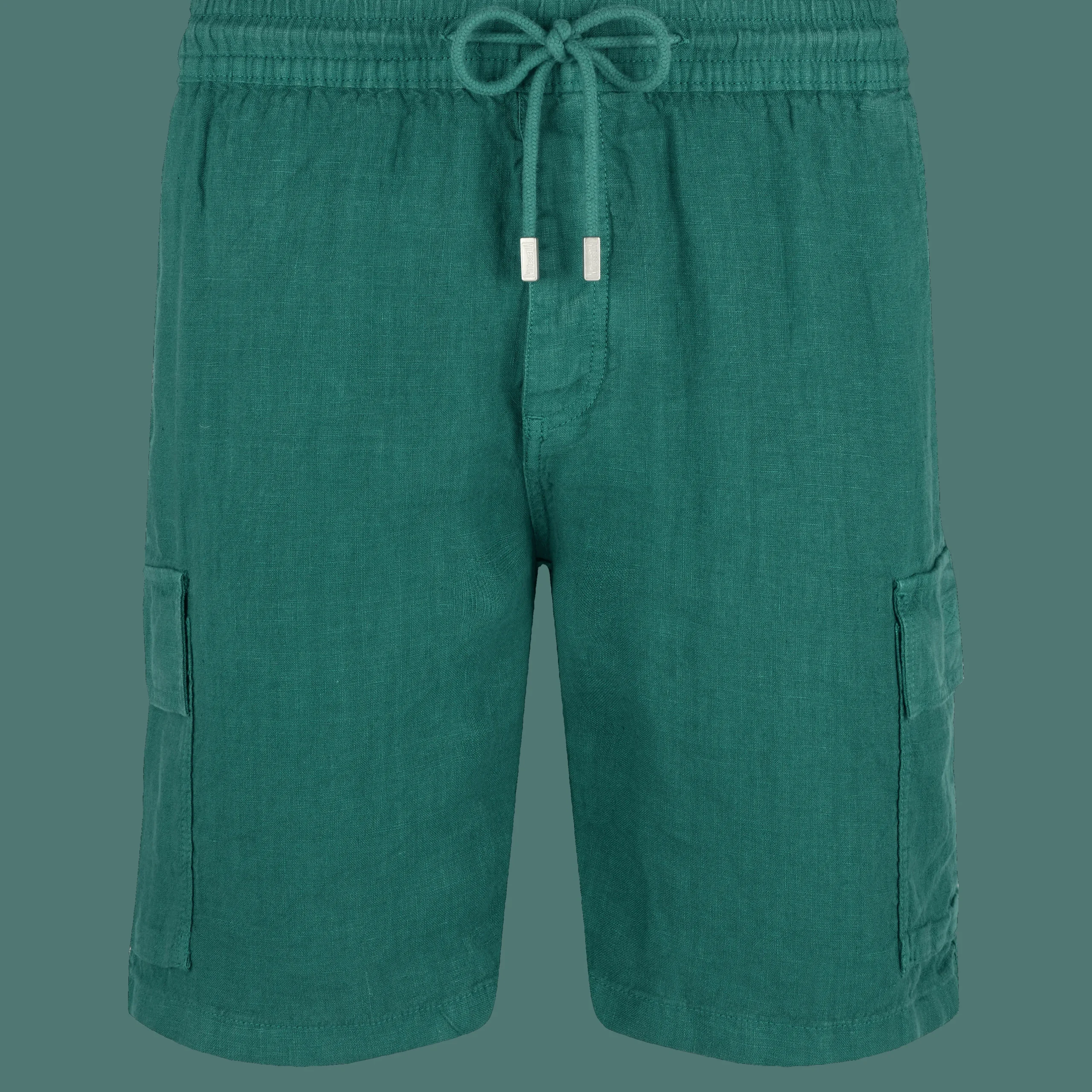 Vilebrequin Men Linen Bermuda Shorts Cargo Pockets*Men Pants