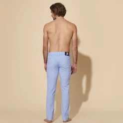 Vilebrequin Men Linen Jeans Drill 5-Pockets Solid*Men Pants