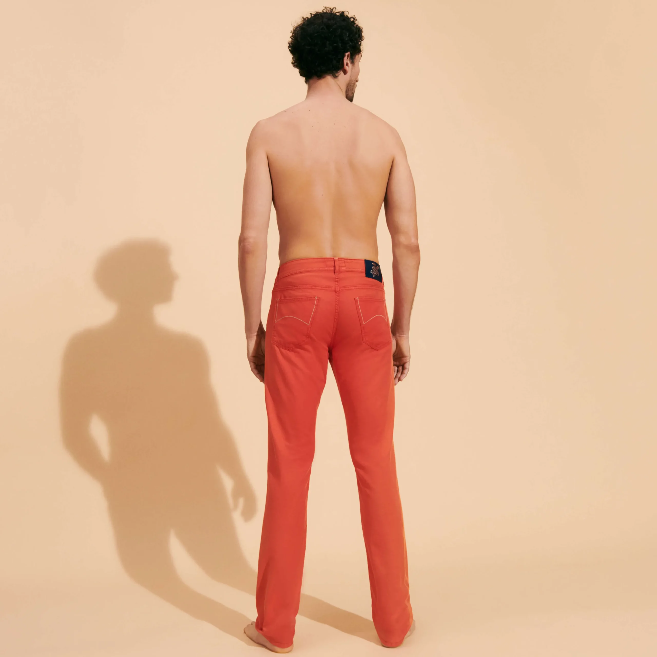 Vilebrequin Men Linen Jeans Drill 5-Pockets Solid*Men Pants
