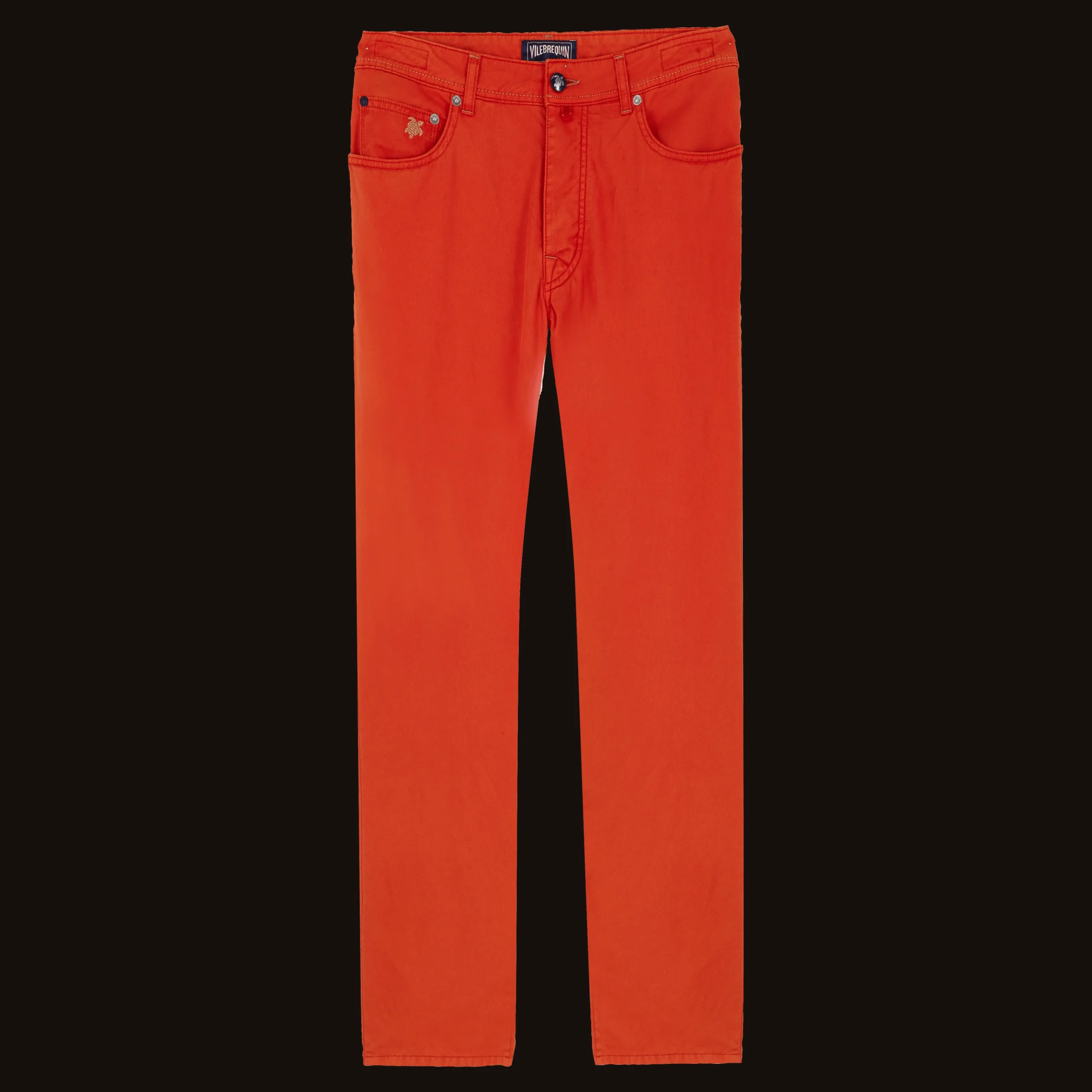 Vilebrequin Men Linen Jeans Drill 5-Pockets Solid*Men Pants