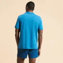 Vilebrequin Men Linen Jersey Polo Shirt Solid*Men Polos