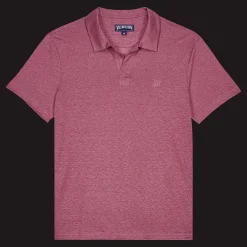 Vilebrequin Men Linen Jersey Polo Shirt Solid*Men Polos