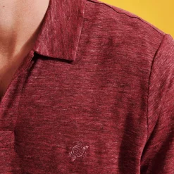 Vilebrequin Men Linen Jersey Polo Shirt Solid*Men Polos
