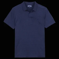 Vilebrequin Men Linen Jersey Polo Shirt Solid*Men Polos