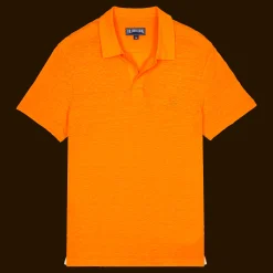 Vilebrequin Men Linen Jersey Polo Shirt Solid*Men Polos