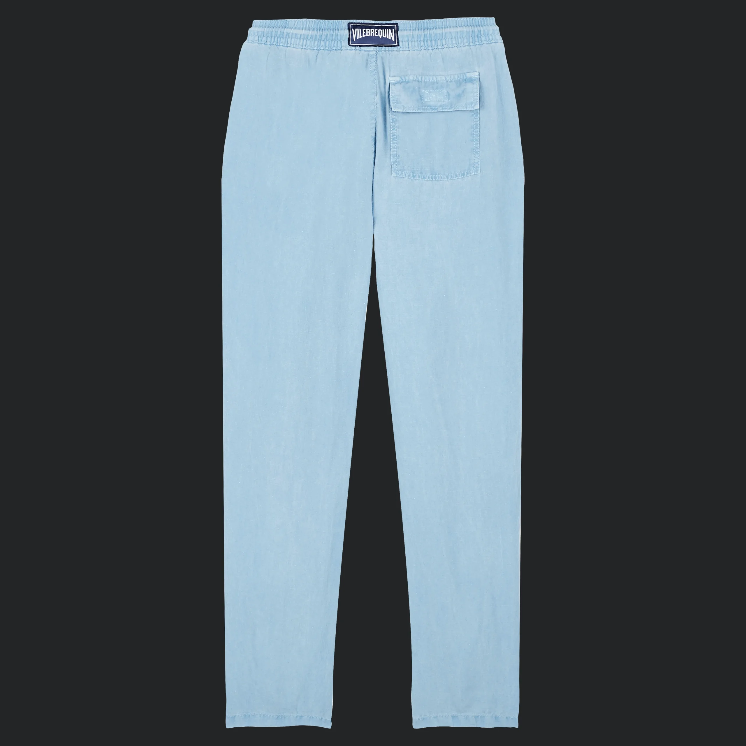 Vilebrequin Men Linen Pants Solid Mineral Dye*Men Pants