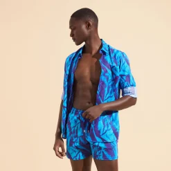 Vilebrequin Men Linen Shirt Les Draps Froisses*Men Shirts