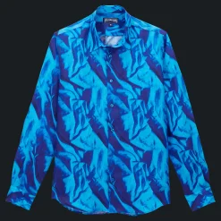 Vilebrequin Men Linen Shirt Les Draps Froisses*Men Shirts