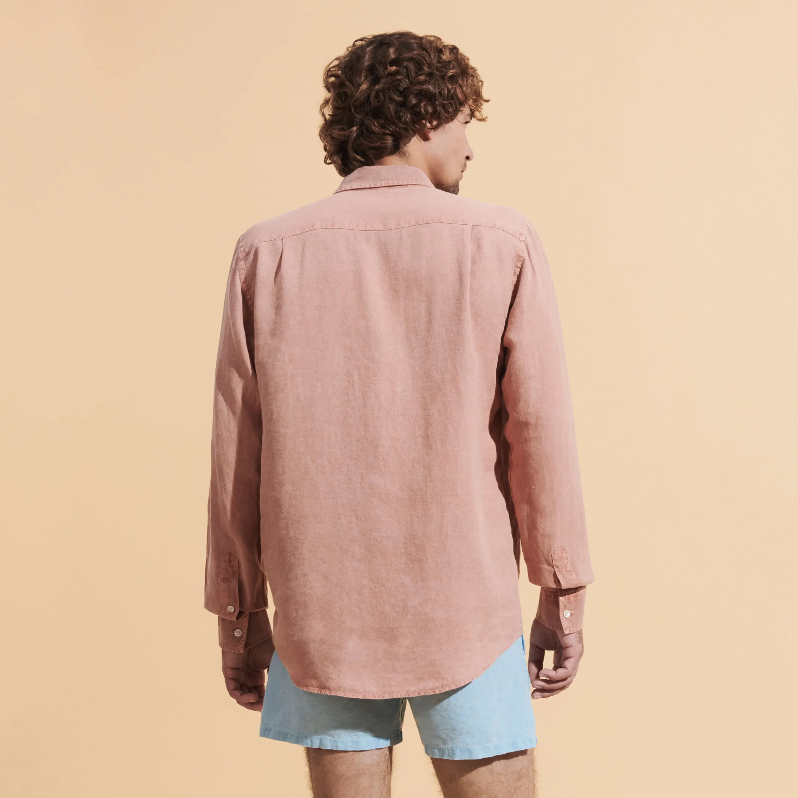 Vilebrequin Men Linen Shirt Solid*Men Shirts