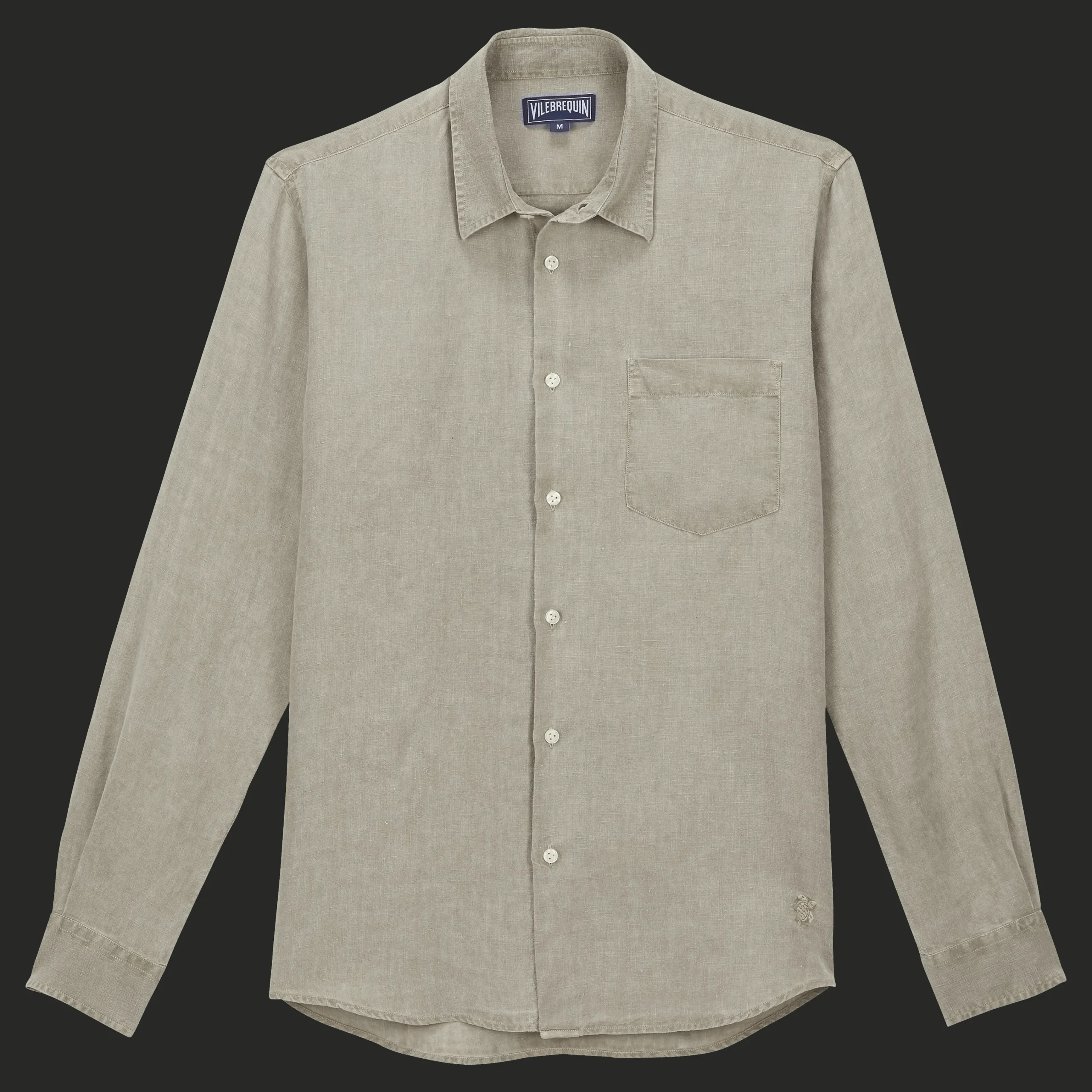 Vilebrequin Men Linen Shirt Solid*Men Shirts