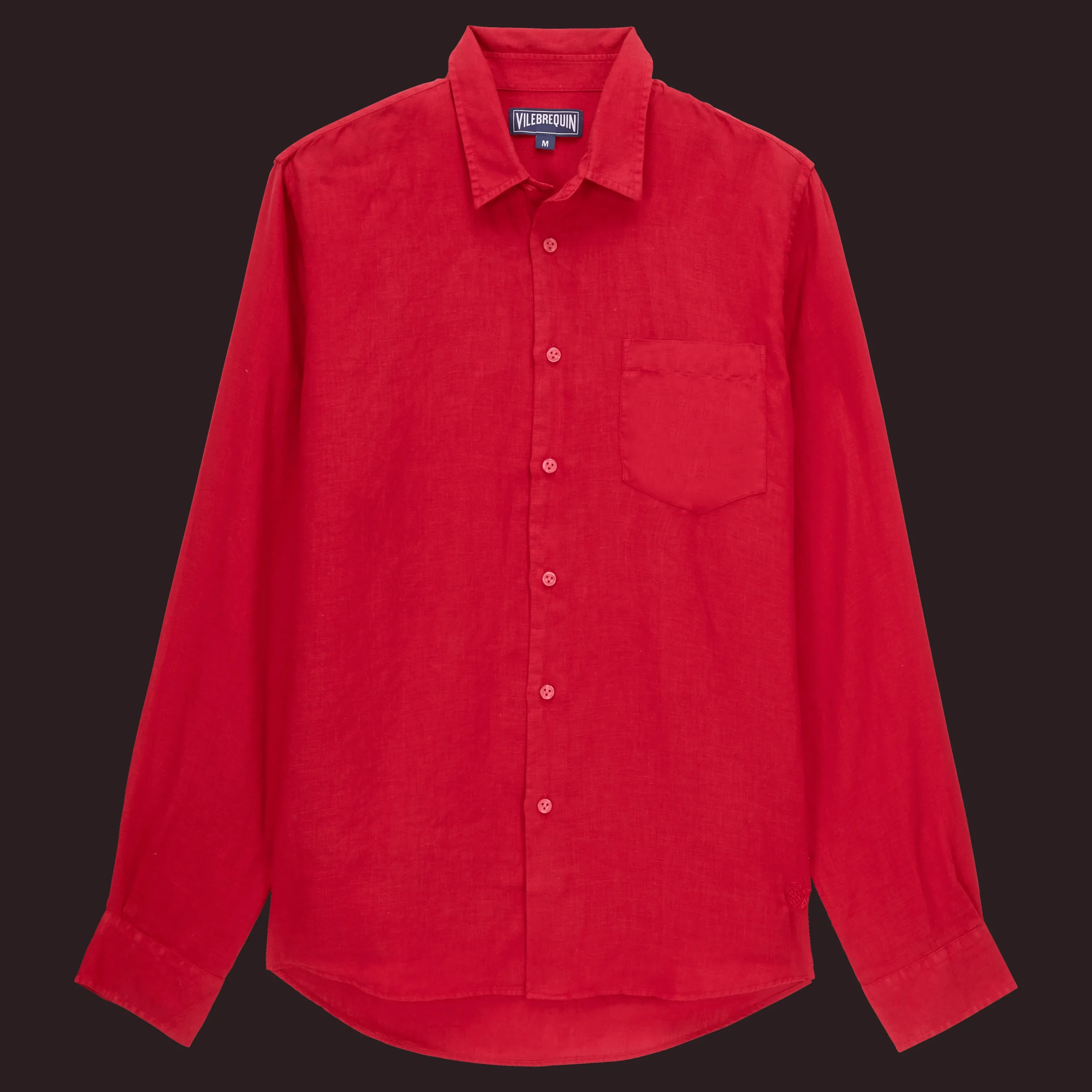 Vilebrequin Men Linen Shirt Solid*Men Shirts