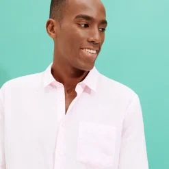 Vilebrequin Men Linen Shirt Solid*Men Shirts