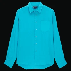 Vilebrequin Men Linen Shirt Solid*Men Shirts