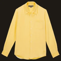 Vilebrequin Men Linen Shirt Solid*Men Shirts