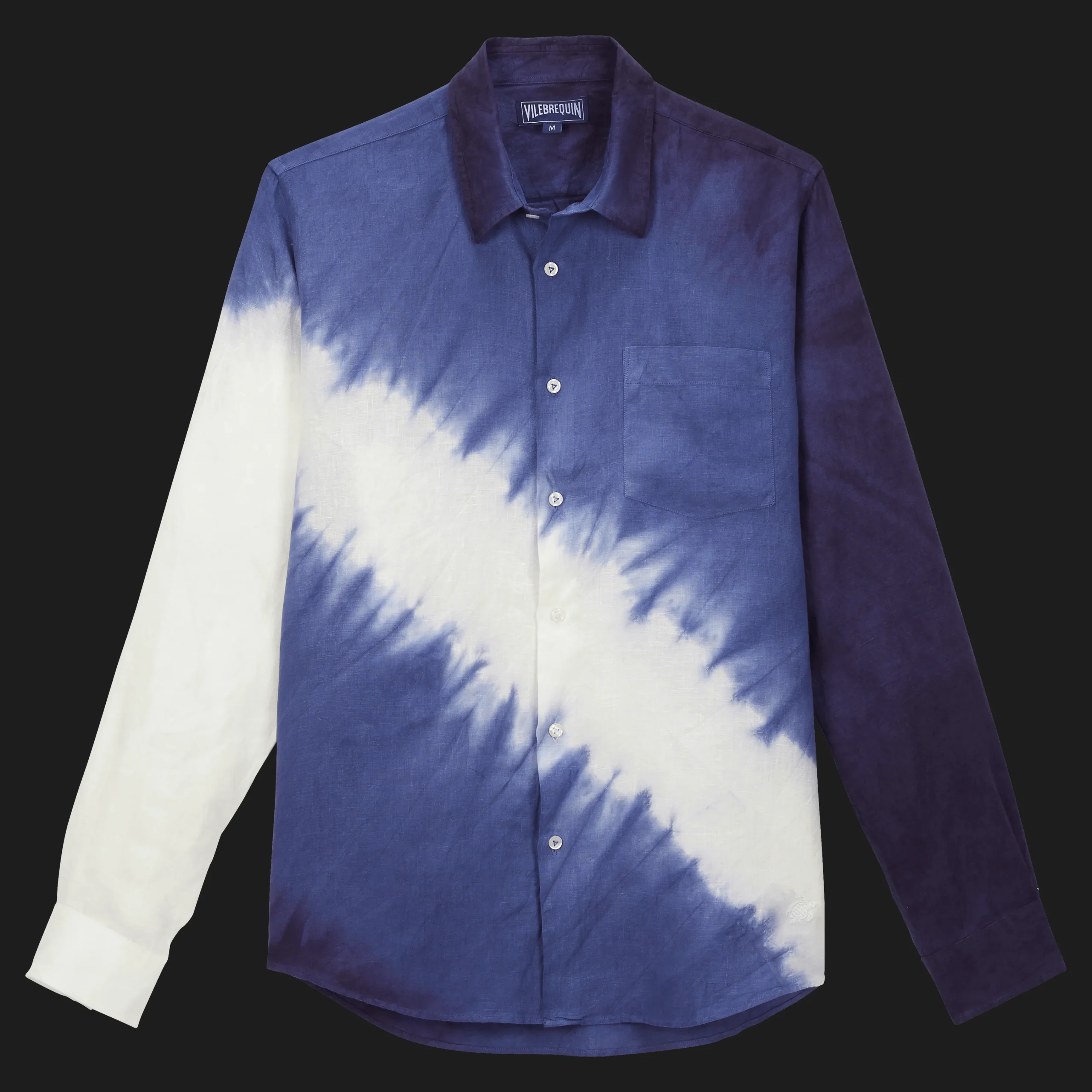 Vilebrequin Men Linen Shirt Tie & Dye*Men Shirts