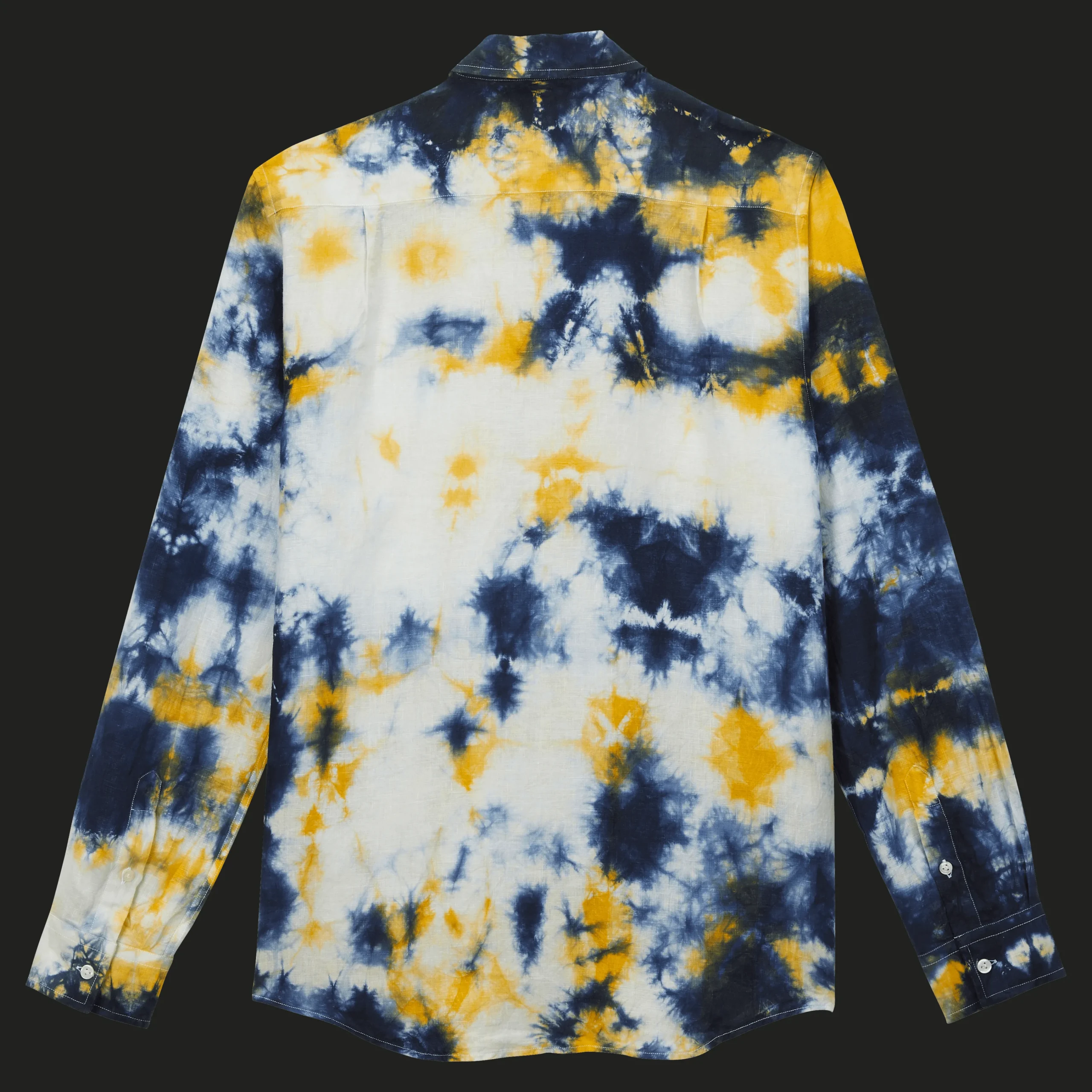 Vilebrequin Men Linen Shirt Tie & Dye*Men Shirts