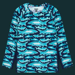 Vilebrequin Men Long Sleeves Rashguard Requins 3D*Men Rashguards