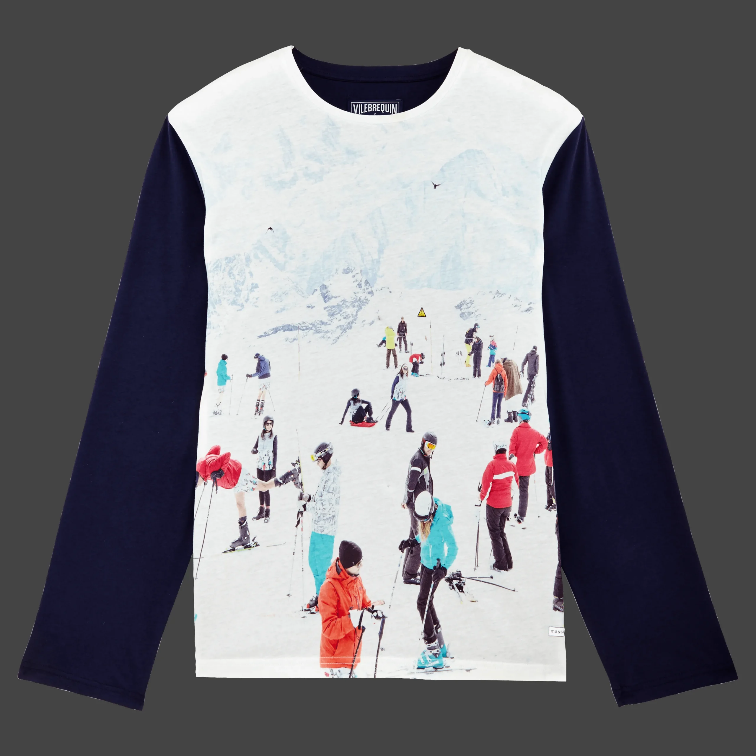 Vilebrequin Men Long Sleeves T-Shirt - X Massimo Vitali*Men T-Shirts