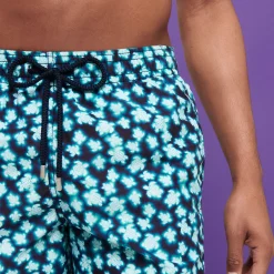 Vilebrequin Men Long Swim Trunks Blurred Turtles*Men The Long