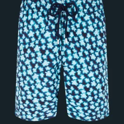 Vilebrequin Men Long Swim Trunks Blurred Turtles*Men The Long