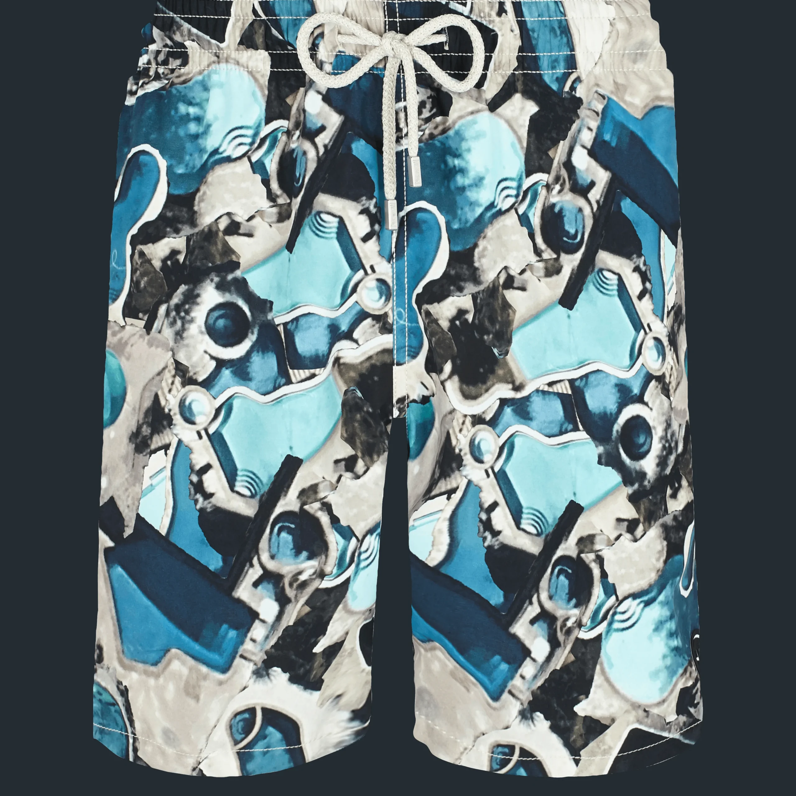 Vilebrequin Men Long Swim Trunks Californian Pool Dogtown - X Highsnobiety*Men The Long