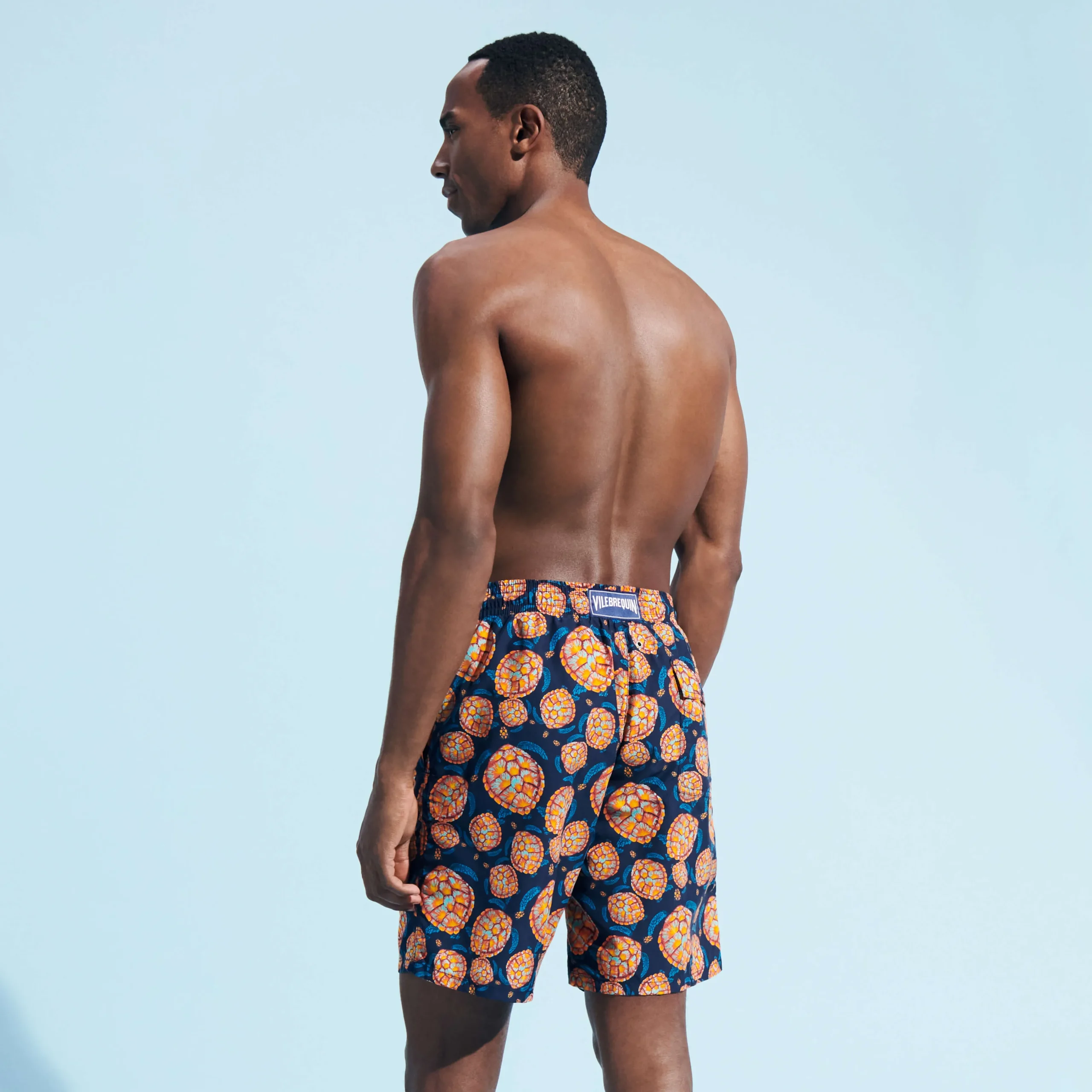 Vilebrequin Men Long Swim Trunks Carapaces*Men The Long