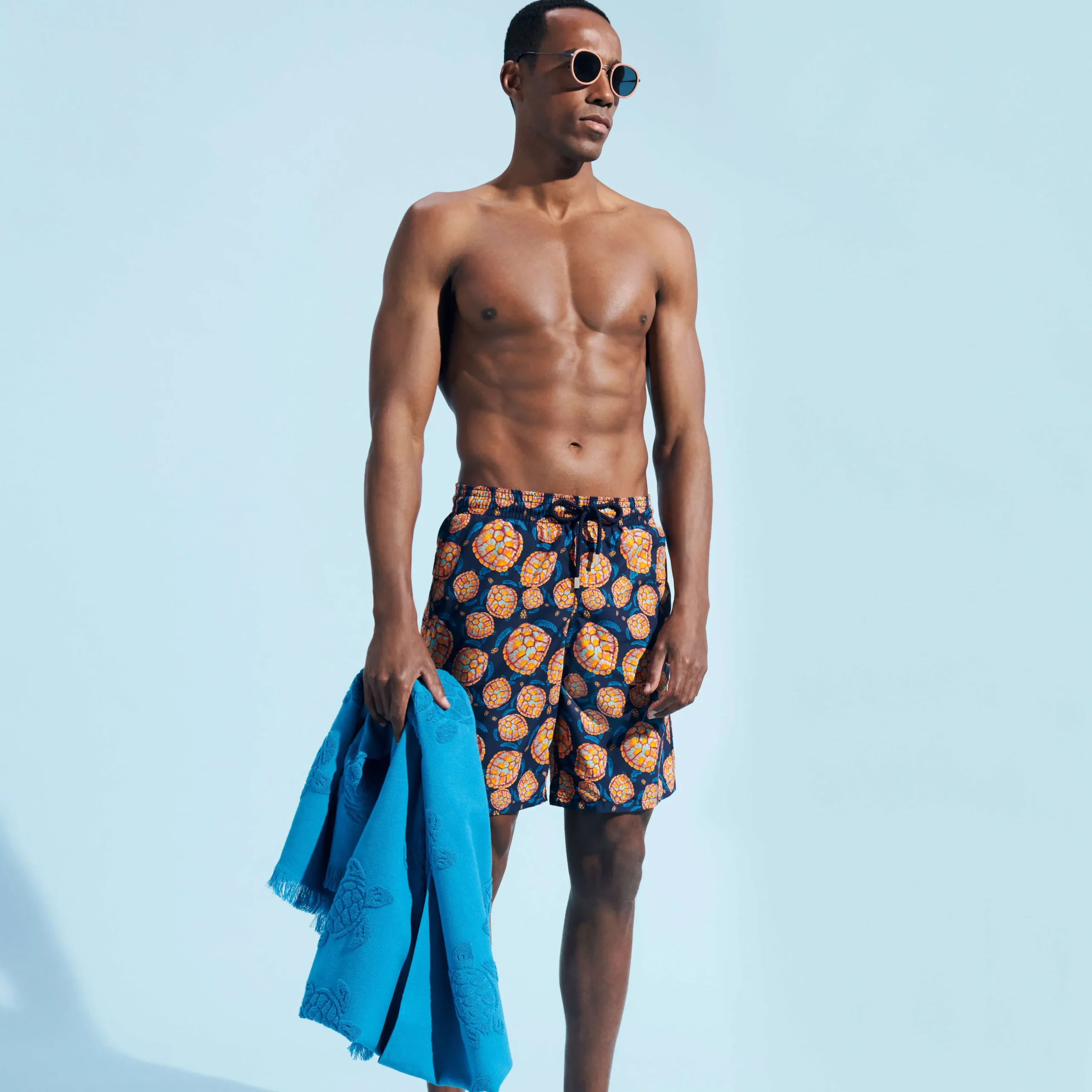 Vilebrequin Men Long Swim Trunks Carapaces*Men The Long