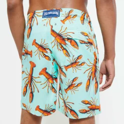 Vilebrequin Men Long Swim Trunks Lobster*Men The Long