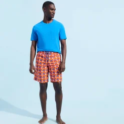 Vilebrequin Men Long Swim Trunks Micro Poulpes*Men The Long