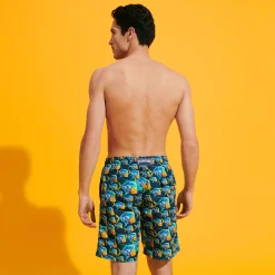 Vilebrequin Men Long Swim Trunks Piranhas*Men The Long