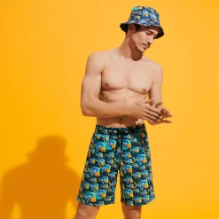 Vilebrequin Men Long Swim Trunks Piranhas*Men The Long