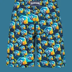Vilebrequin Men Long Swim Trunks Piranhas*Men The Long
