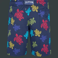 Vilebrequin Men Long Swim Trunks Ronde Des Tortues*Men The Long