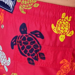 Vilebrequin Men Long Swim Trunks Ronde Des Tortues*Men The Long