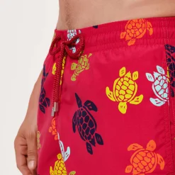 Vilebrequin Men Long Swim Trunks Ronde Des Tortues*Men The Long