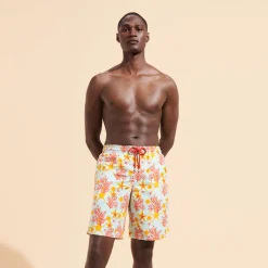 Vilebrequin Men Long Swim Trunks Starlettes & Coraux*Men The Long