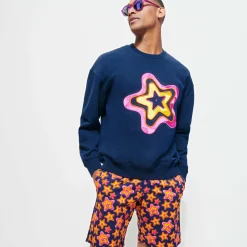 Vilebrequin Men Long Swim Trunks Stars Gift*Men The Long