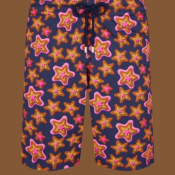 Vilebrequin Men Long Swim Trunks Stars Gift*Men The Long